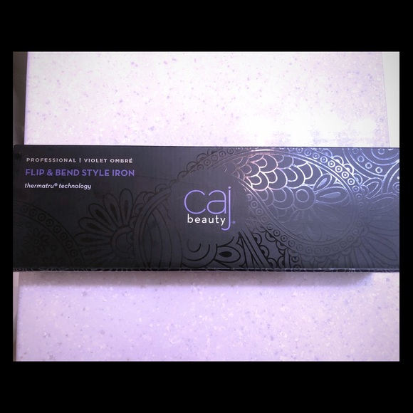 Other Caj Beauty Flip And Bend Styling Iron Brand New Poshmark